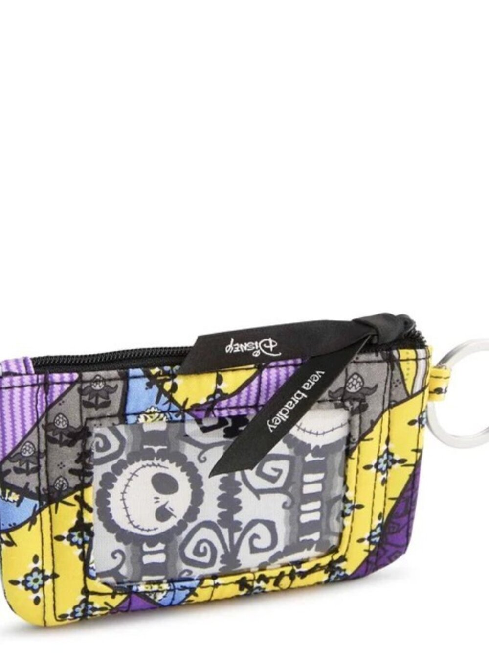NWT LE Vera Bradley "The Nightmare Before Christmas" Sally Patch Zip ID Case - Picture 1 of 12